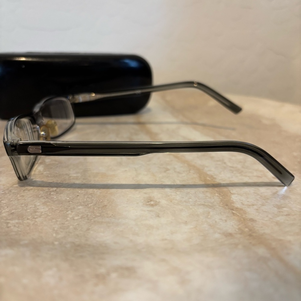 Gucci 145 GG1579 NGW plastic rectangular eyeglasses - Picture 4 of 10